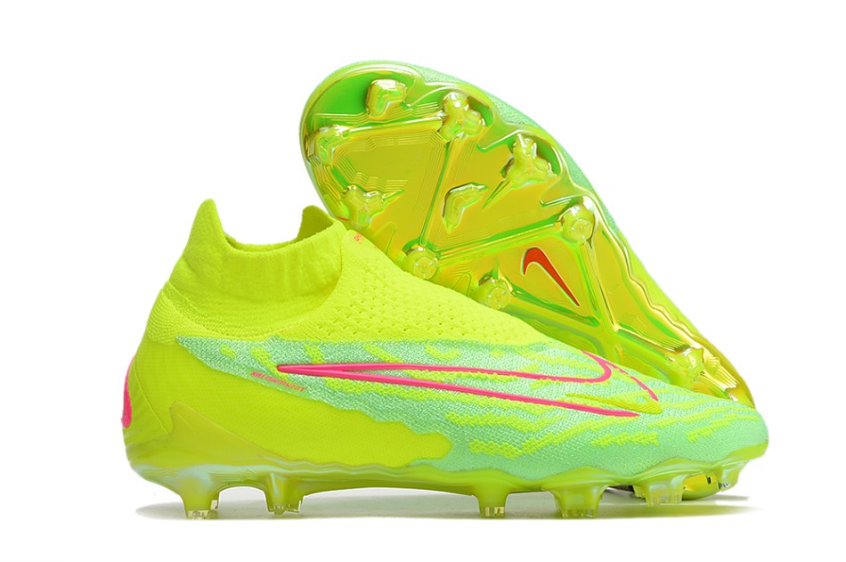 Nike Phantom GX Elite DF Link FG - vert